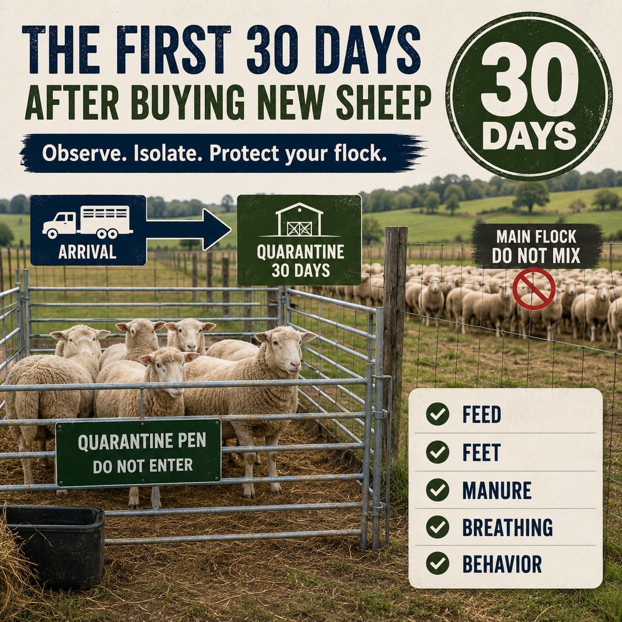 The First 30 Days After Buying New Sheep illustration